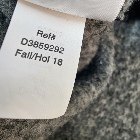 Eddie Bauer Womens Pullover XL Grey 1/4 Snap Fleece Outdoors Hiking Cabin Hiking - Picture 9 of 14